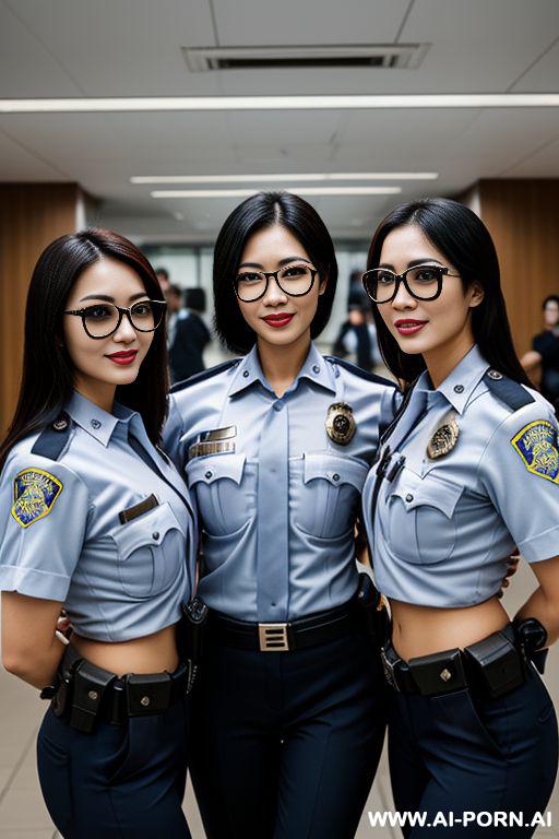 Asian Police Officer - Asian police officer AI Porn Images | Makeporn.ai